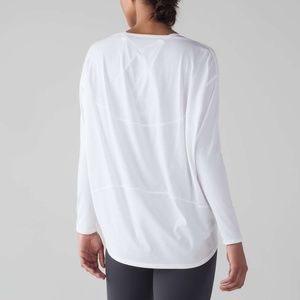 Lululemon Back In Action Long Sleeve
